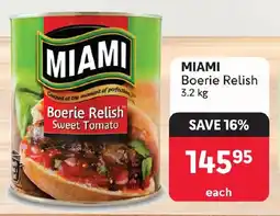 Makro MIAMI Boerie Relish offer