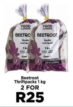 Food Lover's Market Beetroot Thriftpacks offer