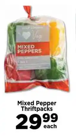 Food Lover's Market Mixed Pepper Thriftpacks offer