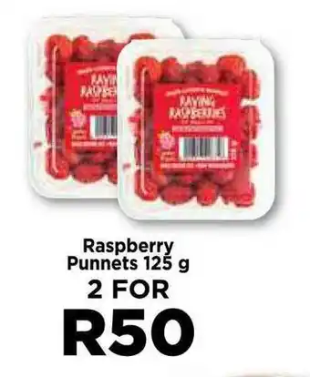 Food Lover's Market Raspberry Punnets offer