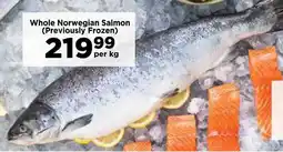Food Lover's Market Whole Norwegian Salmon offer