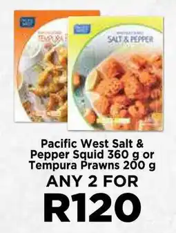 Food Lover's Market Pacific West Salt & Pepper Squid or Tempura Prawns offer