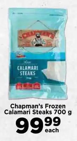 Food Lover's Market Chapman's Frozen Calamari Steaks offer