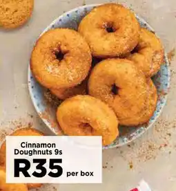 Food Lover's Market Cinnamon Doughnuts offer