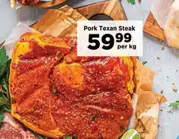 Food Lover's Market Pork Texan Steak offer