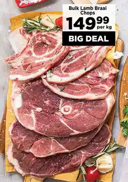 Food Lover's Market Bulk Lamb Braai Chops offer