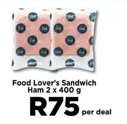 Food Lover's Market Food Lover's Sandwich Ham offer