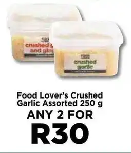 Food Lover's Market Food Lover's Crushed Garlic Assorted offer