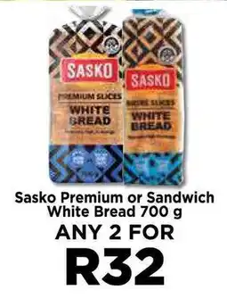 Food Lover's Market Sasko Premium or Sandwich White Bread offer