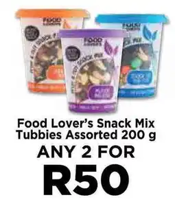 Food Lover's Market Food Lover's Snack Mix Tubbies Assorted offer