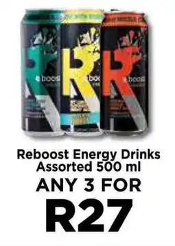 Reboost Energy Drinks Assorted