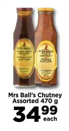 Food Lover's Market Mrs Ball's Chutney Assorted offer