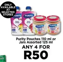 Food Lover's Market Purity Pouches or Jars Assorted offer