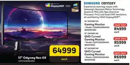 Makro SAMSUNG 57" Odyssey Neo G9 offer