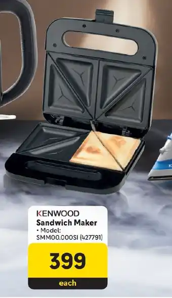 Makro KENWOOD Sandwich Maker offer