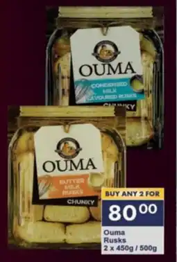 President Hyper Ouma Rusks offer