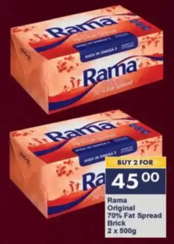 President Hyper Rama Original 70% Fat Spread Brick offer