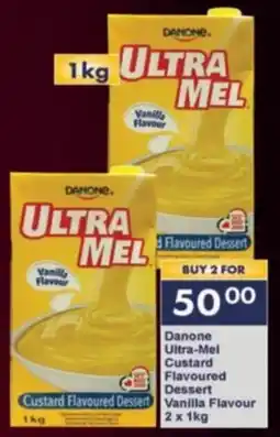 President Hyper Danone Ultra-Mel Custard Flavoured Dessert Vanilla Flavour offer