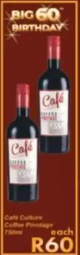 President Hyper Cafe Culture Coffee Pinotage offer