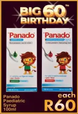 President Hyper Panado Paediatric Syrup offer