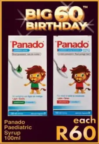 President Hyper Panado Paediatric Syrup offer