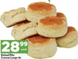Check Save Baked Rite Scones Large offer