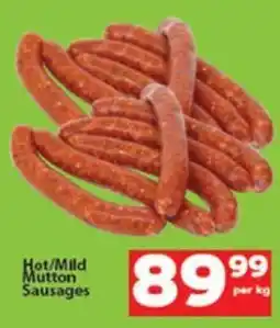 Check Save Hot/Mild Mutton Sausages offer