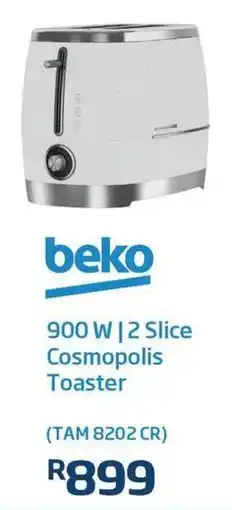 900 W 2 Slice Cosmopolis Toaster