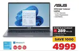 HiFi Corp ASUS X515 Intel Celeron Laptop offer