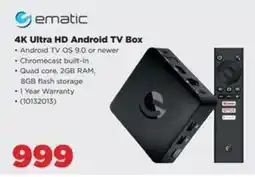 HiFi Corp 4K Ultra HD Android TV Box offer