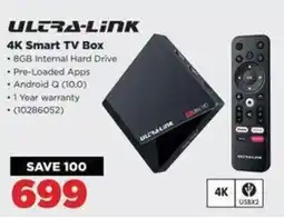 HiFi Corp ULTRA-LINK 4K Smart TV Box offer