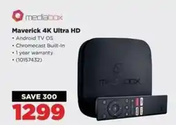 Maverick 4K Ultra HD