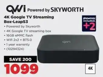 HiFi Corp 4K Google TV Streaming Box-LeapS3 offer
