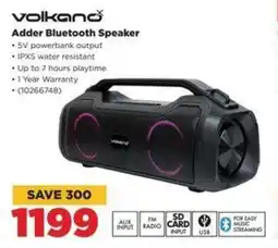 HiFi Corp Adder Bluetooth Speaker offer