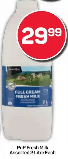 Pick n Pay Hypermarket PnP Fresh Milk Assorted offer