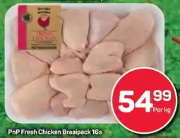 Pick n Pay Hypermarket PnP Fresh Chicken Braaipack offer