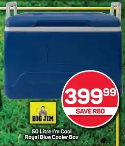 Pick n Pay Hypermarket BIG JIM I'm Cool Royal Blue Cooler Box offer