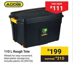 Builders Warehouse ADDIS Rough Tote offer