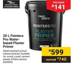 Builders Warehouse Painters Pro Water-based Plaster Primer offer