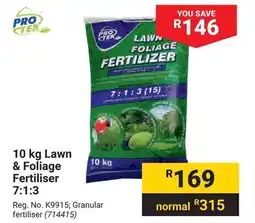 Builders Warehouse Lawn & Foliage Fertiliser 7:1:3 offer