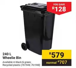 Builders Warehouse Wheelie Bin offer