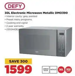 HiFi Corp DEFY Electronic Microwave Metallic DMO390 offer