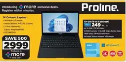 HiFi Corp Proline 14 Celeron Laptop offer
