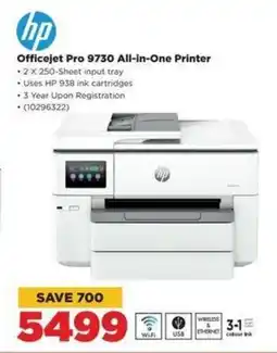 HiFi Corp HP Officejet Pro 9730 All-in-One Printer offer