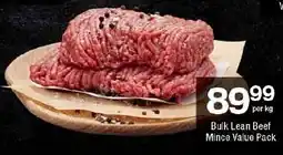 Checkers Bulk Lean Beef Mince Value Pack offer