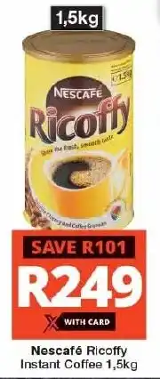Checkers Nescafé Ricoffy Instant Coffee offer