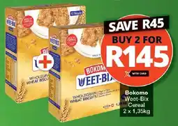 Checkers Bokomo Weet-Bix Cereal offer