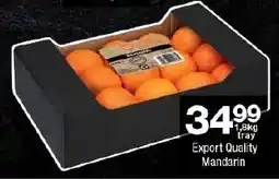 Checkers Export Quality Mandarin offer