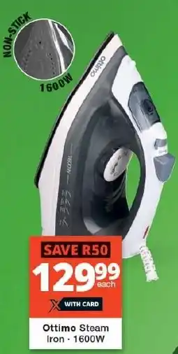 Checkers Ottimo Steam Iron offer