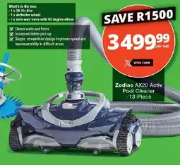Checkers Zodiac AX20 Activ Pool Cleaner offer